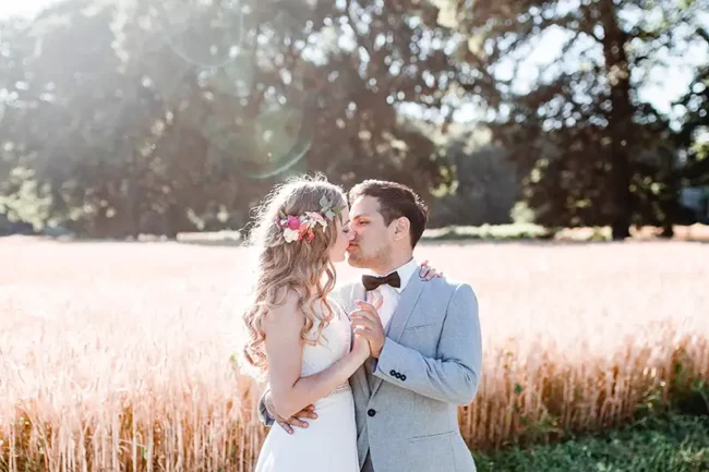 Hochzeitsfotograf in Nürnberg für freie Trauung zur Gartenhochzeit