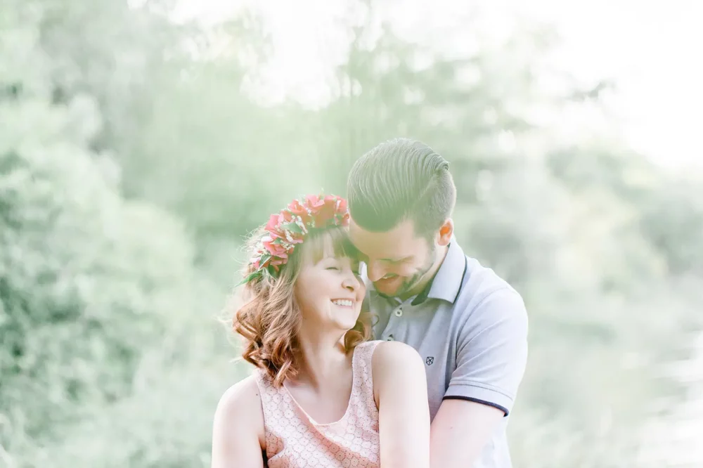 Fotograf für Verlobungsshooting bei Nürnberg am See nahe Hersbruck