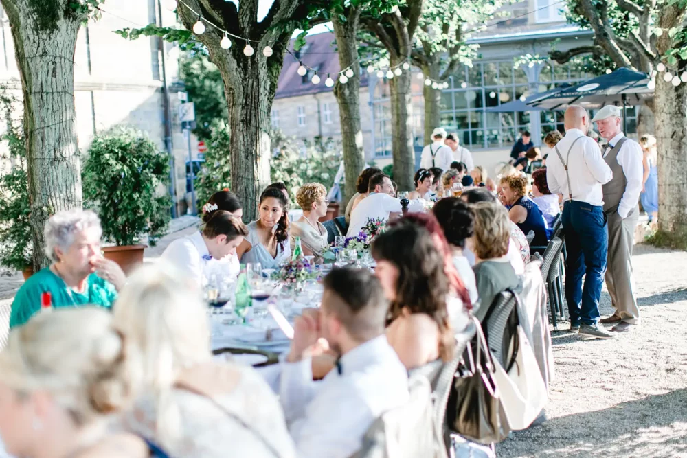 Fotograf zur Hochzeit in Bamberg in wunderschöner Hochzeitslocation da Francesco