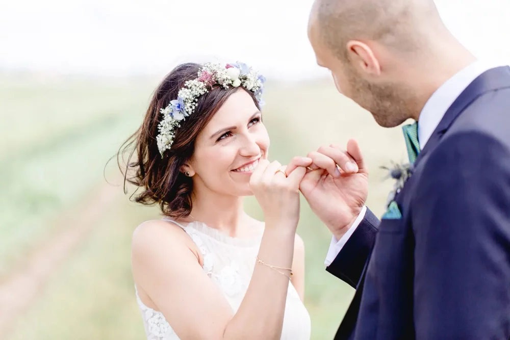 Brautpaarshooting mit Fotograf zur Hochzeit mit Hochzeitsfotograf im Schindlerhof Nürnberg
