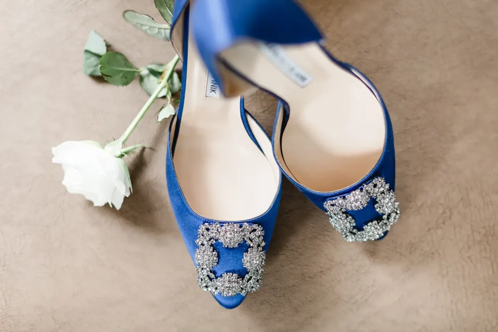 Brautschuhe von Manolo Blahnik aus Sex and the City zur Hochzeit bei Nürnberg