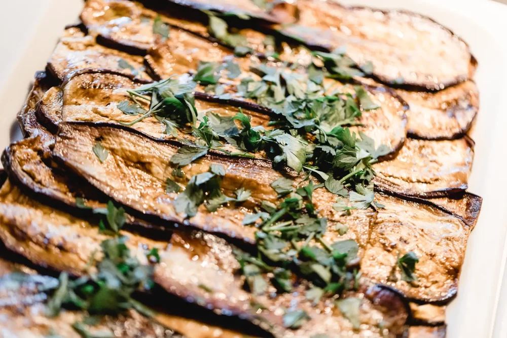 Vorspeisen Hochzeitsbuffet Catering zur Hochzeit bei Nürnberg im Nemsdorfer Hofgarten