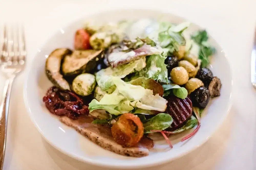 Hochzeitsmenü Zwischengang Antipasti im ACANTUS Hotel, Hochzeitslocation bei Nürnberg